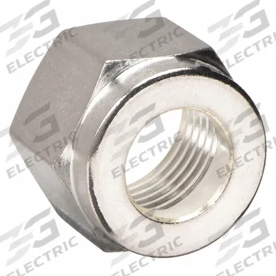PARKER Compression Fitting Nut: 3/8 in OD Fitting Size, Compression - Double-Ferrule Stainless Steel Fittings
