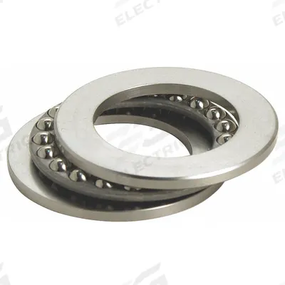 TRITAN Ball Thrust Bearing: EW3/8, 3/8 in Bore Dia, 13/16 in Outside Dia, 0.25 in Overall Wd - Separable Flat-Race Ball Thrust Bearings