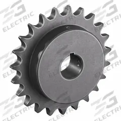 TSUBAKI Single Strand Sprocket: 60, For 3/4 in Chain Pitch, 1 1/4 in Bore Dia, 23 Teeth, Steel (MPN 60B23F-1 1/4). Key specifications — Brand: TSUBAKI.