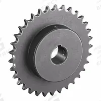 TRITAN Roller Chain Sprocket: 40, For 1/2 in Chain Pitch, 1 in Bore Dia, 33 Teeth, 5.26 in Pitch Dia (MPN 40BS33H X 1). Key specifications — Brand: TRITAN.
