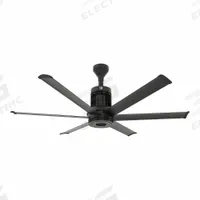 BIG ASS FANS Ceiling Fan: 9,676 cfm Airflow, 60 in Blade Dia, 7 Speeds, 100 to 277V AC, Single Phase (MPN MKI61051806A728I24S2). Key specifications — Voltage: 100 to 277V AC; Light Kit: Yes; Series: I6; Number of Speeds: 7; Phase: Single; Current: 2 mA; Brand: BIG ASS FANS.