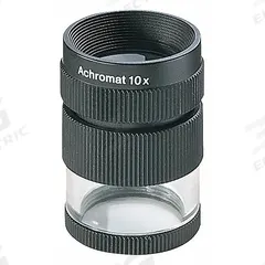 ESCHENBACH OPTIK GMBH Aspheric Stand Magnifier: 10X, 0.8 in Focal Distance, 23 mm Lens Dia (MPN 1154-10). Key specifications — attr1201460: Mnf.# 1151-4; attr1183285: 0.8 in; attr1183286: 23 mm; attr1183287: 40D; attr1183296: ESCHENBACH OPTIK GMBH; attr1183291: Aspheric Stand Magnifier.