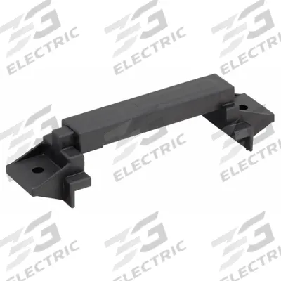 GROTE Hold Down Set Offset: Hold Down, 9 in Overall Lg, 1 in Overall Wd, Polypropylene - Battery Hold Down J&L Sets