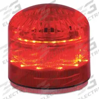 FEDERAL SIGNAL Beacon Warning Sounder Light: 120 to 240V AC/12 to 24V AC/DC, 3 29/32 in Overall Wd (MPN SLM600R). Key specifications — Manufacturer Part Number: SLM600R; Brand: FEDERAL SIGNAL; Connection Type: NPN/PNP; Mounting Location: Wall Mount; Operating Voltage: 120 to 240V AC.