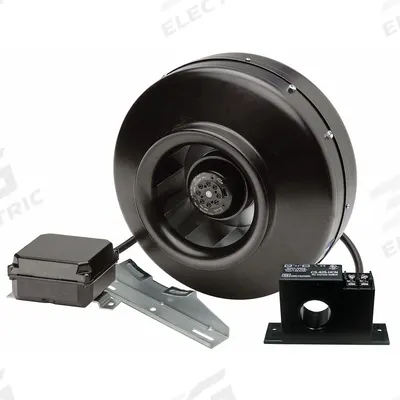 SOLER & PALAU In-Line Duct Fan: 153 cfm Max., 4 in Duct, 84 W, 115V AC, 1 Ph, IP44 - Dryer Inline Duct Fans