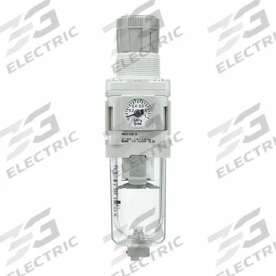 SMC Filter Regulator: AW-D Series, 1/2 in Rc, 5 micron, 1 MPa Max Op Pressure - SMC FRL Air Filter/Regulators