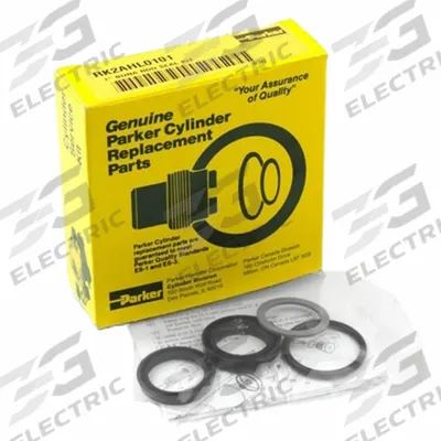 Parker Piston Seal Kit: For 3 1/4 in Bore Dia - Seal Kits for Hydraulic Cylinders