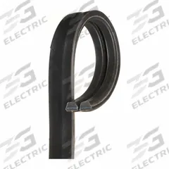 GATES V-Belt: B113, 2 Ribs, 116 in Outside Lg, 1 13/32 in Top Wd, 13/32 in Thick, 116 in Nominal Lg (MPN 2/B113). Key specifications — Belt Material: SBR; Base Industry Number (without number of ribs): B113.