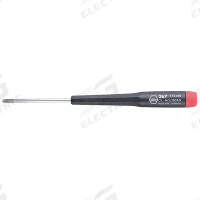 WIHA Precision Torx Screwdriver: Precision, Std Lg, Torx Tip, T1 Tip Size - Precision Torx Screwdrivers