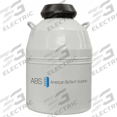 AMERICAN BIOTECH SUPPLY Cryogenic Canister: 34.8 L Capacity, 18 1/4 in Overall Dia - Cryogenic Storage Cannisters