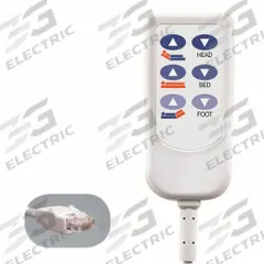 CREST HEALTHCARE SUPPLY HD2 Bed Control: 8-Pin RJ50, BCAB601. Key specifications — End Connection Type: 8-Pin RJ50; Standards: FDA Listed; Manufacturer Part Number: BCAB601; Color: White; Brand: CREST HEALTHCARE SUPPLY; Call Station Type: HD2 Bed Control.