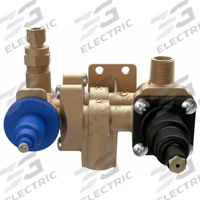 BRADLEY Thermostatic Mixing Valve: 7.9 gpm Max Flow Rate, 1/2 in NPT x 1/2 in NPT - Thermostatic Mixing Valves