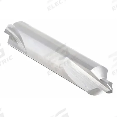 KEO Center Drill: Plain Type, #1, 90°, 1 1/2 in Overall Lg - Plain-Tip Center Drills