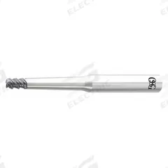 OSG Corner Radius End Mill: Carbide, WXS Coated, 3 Flute, 2 mm Mill Dia, 3 mm LOC, 0.5 mm Rad (MPN 3097224)