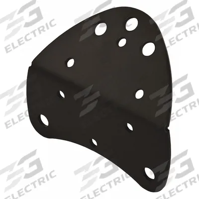 SOUNDTUBE Bent Back Plate: 2 in Overall Ht, 24 in Overall Lg, 48 in Overall Wd, LA8 - Mounting Brackets for Speakers