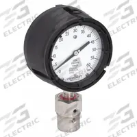 ASHCROFT Pressure Gauge with Diaphragm Seal: 0 psi to 60 psi, 1259/311-312, 4 1/2 in Dial, Bottom (MPN 451259SD04L/50312HH04TXCF60#). Key specifications — Brand: ASHCROFT; Gauge Case Liquid: None; Seal Fill Liquid: Halocarbon; Seal Lower Housing Material: Hastelloy C-276; Accuracy: ±1.00%; Gauge Wetted Parts: Stainless Steel.
