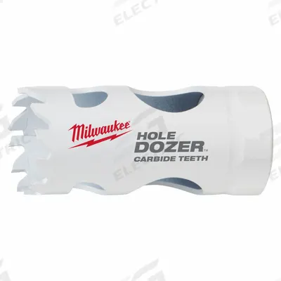 MILWAUKEE Hole Saw: 1 in Saw Dia., 4 Teeth per Inch, 1 5/8 in Max. Cutting Dp - Multi-Material-Cutting Hole Saws without Arbor