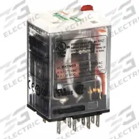 SCHNEIDER General Purpose Relay: Socket Mounted, 6 A Current Rating, 24V AC, 4PDT, 14 Pins/Terminals (MPN RXM4AB2B7). Key specifications — Brand: SCHNEIDER; Base Type: Square; Mounting Style: Plug-In; Pin Shape: Flat; Electrical Connection: Quick-Connect; Manufacturer Part Number: RXM4AB2B7; Series: Harmony™ RXM Series.