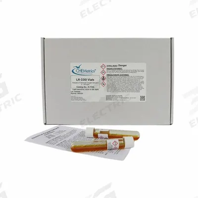 CHEMETRICS Water Quality Test Kit: Chemical Oxygen Demand, 0 to 150 ppm, 149 Tests - Water Quality Test Kits