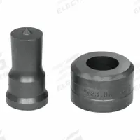 EDWARDS Metric Punch & Die Set: Edwards, 55 ton_65 ton_100 ton_120 ton Compatible Ironworker Size (MPN ED9-PDM23). Key specifications — attr67451: IW55 , IW65 , IW100, IW120; attr67489: Round; attr67463: 23 mm; attr67447: ED9-PDM23; attr67456: Edwards; attr67443: EDWARDS; attr67472: 23 mm Metric Punch & Die Set.