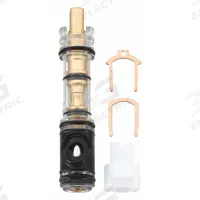 KISSLER Cartridge: For Moen Brass Tip Series, Use with Hot/Cold Water, Plastic, (1) Cartridge (MPN 46-0014). Key specifications — Compatible Series: Moen Brass Tip; For Water Temperature: Hot/Cold; Compatible Brand: Moen; Product Type: Cartridge; Includes: (1) Cartridge; Material: Plastic.