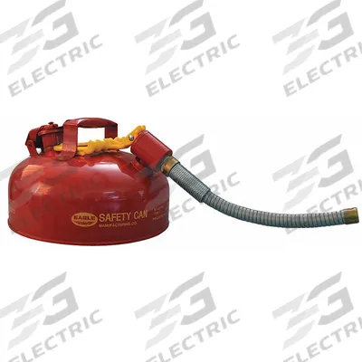 EAGLE Type II Safety Can: For Use With Flammables, 1 gal Capacity, Includes 7/8 in OD Hose - Flammable Liquids Safety Cans