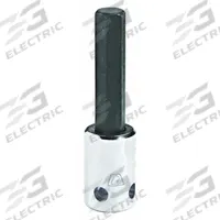 PROTO Socket Bit: 3/8 in Drive Size, Hex Tip, 3/8 in Tip Size, 2 23/32 in Overall Lg, Fixed Insert (MPN J49903/8-TT). Key specifications — attr1204765: Fixed Insert; attr1204767: PROTO.