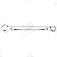 MILWAUKEE Combination Wrench: Chrome Vanadium Steel, Chrome, 12 mm Head Size, 6 3/4 in Overall Lg (MPN 45-96-9512). Key specifications — attr309539: 12 mm; attr309567: Yes; attr324930: MILWAUKEE.