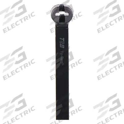 TY-RAP Cable Tie: 24 1/2 in Nominal Lg, 7 in Nominal Max. Bundle Dia., 0.26 in Wd - Fine Adjustment Cable Ties