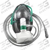 MEDSOURCE Non-Rebreather and Oxygen Mask: 15 lpm Flow Rate - Max, 10 lpm Flow Rate - Min, PVC (MPN MS-25070). Key specifications — Brand: MEDSOURCE; Disposable: Disposable; Includes: Tubing and Reservoir Bag; Material: PVC; Standards: FDA.
