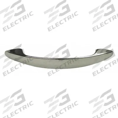 MONROE PMP Pull Handle: Threaded Holes, Zinc, Silver, #8-32 Screw Size, 0.13 in - Standard Pull Handles
