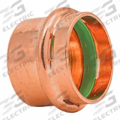 QUICKFITTING SUREPRESS Press Copper Cap: 1 1/2 in CTS size, Press-fit, Copper, EPDM O-Ring (MPN SPWEC5R). Key specifications — Brand: QUICKFITTING SUREPRESS; Broad - Material for Bullet: Copper Or Bronze; Brand - Broad: QUICKFITTING SUREPRESS.