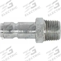 APPROVED VENDOR Quick Coupler Plug: 1/2 in Body Size, 3/8 in Hose Fitting Size, MNPT, Male, 2 PK (MPN 5ZVH6). Key specifications — Brand: APPROVED VENDOR; Hose Fitting Gender: Male.