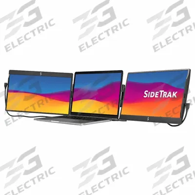 LUXOR Portable Monitor: 12.5 in Diagonal Screen Size, 3/4 in Dp, 7 3/8 in Ht - Portable Monitors
