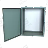 HAMMOND Electrical Enclosure: Steel, 30 in x 24 in x 16 in, NEMA 12/13/3R/4, w/Panel, Solid Cover (MPN 1418N4K16). Key specifications — Closure Method: Clamps; Brand: HAMMOND; Knockouts: Not Included.