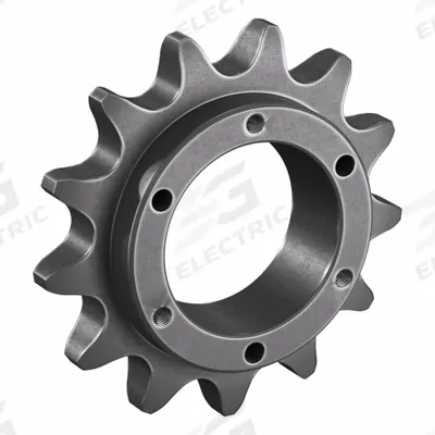 TRITAN Sprocket: For 100 Chain, 13 Teeth, 5.223 in Pitch Dia, 5.82 in Outside Dia - Size 100 Bushed-Bore Roller Chain Sprockets