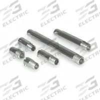 TEMPCO Bayonet Adapter: Adapter, Bayonet (MPN TCA-104-121). Key specifications — Product Type: Adapter; Connector Type: Bayonet; Brand: TEMPCO; Color: Silver; Body Material: Plated Steel; Manufacturer Part Number: TCA-104-121.