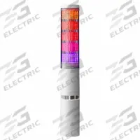 PATLITE Tower Light Assembly: 5 Tier, Sounder Tier Included, IP54, Direct Wire, 60 mm Overall Dia (MPN LA6-5DTNWB-POE). Key specifications — Manufacturer Part Number: LA6-5DTNWB-POE; Brand: PATLITE; Operating Voltage: 24V DC.