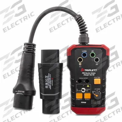 TRIPLETT Electric Vehicle Charger Test Kit: Electric Vehicle Charging Station Tester - Electric Vehicle Charging Diagnostic Tools