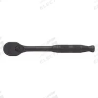 PROTO Hand Ratchet: Pear, Reversible, 7 1/2 in Overall Lg, Black Oxide, 4° Min Arc Swing, Proto (MPN J5249HTCBL). Key specifications — attr1205598: Reversible; attr1205605: Quick-Release Not Included; attr1205626: Black Oxide; attr1228094: Proto; attr1205607: Pear; attr1205624: PROTO.