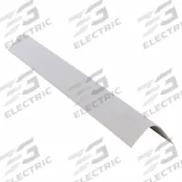APPROVED VENDOR Corner Guard: PVC, Beige, For 90° Angle, 3 in Leg Wd, 4 ft Overall Ht, 0.06 in Thick (MPN PVC-48R-BG). Key specifications — Brand: APPROVED VENDOR; Color: Beige.