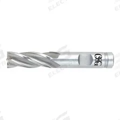 OSG Square End Mill: Cobalt, TiN Coated, 4 Flute, 1/8" Mill Dia, 3/8" LOC, 2-5/16" OAL (MPN 5400105)