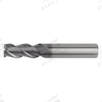 WIDIA HANITA Square End Mill: Carbide, AlTiN Coated, 3 Flute, 10 mm Mill Dia, 22 mm LOC, 76 mm OAL (MPN 450310004T)
