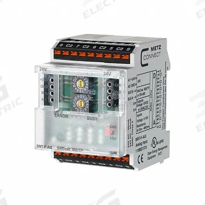 METZ CONNECT MSTP Module: C-Logline, BACnet MS/TP, DIN Rail Mounting, 1108821370 - Modules for Metz Connect Controllers