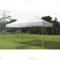 APPROVED VENDOR Canopy Tent: 19 1/8 ft Overall Lg, 9 5/8 ft Overall Wd, 10 7/8 ft Overall Ht, Steel (MPN 11C554). Key specifications — Brand: APPROVED VENDOR; Frame Color: White; Includes: (4) Ropes; Leg Adjustability: Adjustable Legs; Panel Color: White; Panel Material: Polyester.
