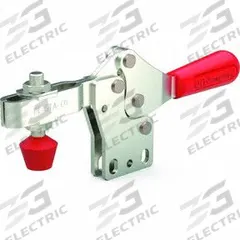 DE-STA-CO Hold-Down Clamp: Std Horizontal Handle, Bar Base Mounting, 500 lbf Holding Capacity - Max (MPN 227-UB). Key specifications — attr668198: DE-STA-CO; attr668630: Neoprene.