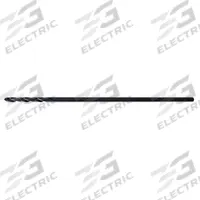 CLE-LINE Aircraft Extension Drill: 31/64", 12" Overall Lg, 135° Split Point, Black Oxide HSS (MPN C23748). Key specifications — attr1234097: 0.4844.