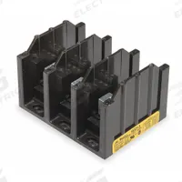 BUSSMANN Power Distribution Block: Open, Lug, Stud, 6 AWG – 500 kcmil For Line Side Wire Sizes (MPN 16378-1). Key specifications — Mounting Type: Surface; Brand: BUSSMANN; For Conductor Material: Aluminum.