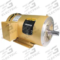BALDOR General Purpose Motor: C-Face Mount, Totally Enclosed Fan Cooled, 1 1/2 hp, 208-230/460V AC (MPN CEM3554T). Key specifications — Brand: BALDOR; Nameplate Voltage @ 60 Hz: 208-230/460V AC; Full Load Current @ 60 Hz: 4.4/2.2 A; Nameplate RPM @ 60 Hz: 1,800 RPM; Motor Enclosure: TEFC.