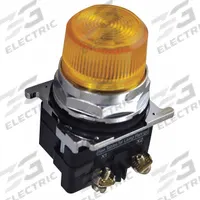 EATON Pilot Light: 30 mm Panel Mounting Size, Yellow, LED, 120 V AC/DC Max Volt Rating (Supply) (MPN 10250T181LYP06). Key specifications — Series: 10250T; Brand: EATON; Includes Push-To-Test: No Push-To-Test Included.